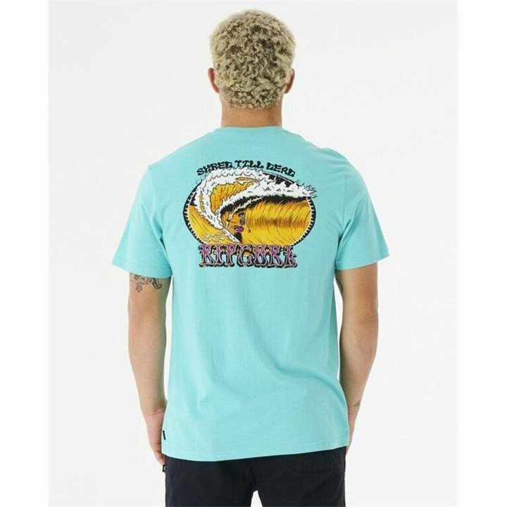 T-shirt Rip Curl Slasher Akvamarin Mænd