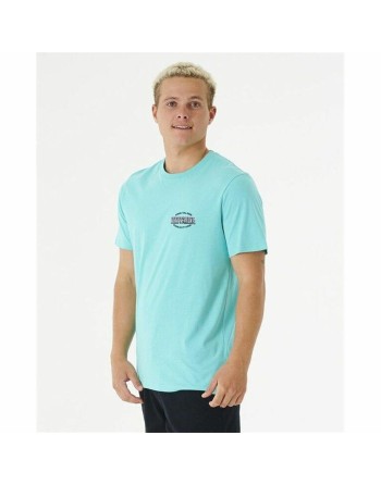 Camiseta Rip Curl Slasher Aguamarina Hombre