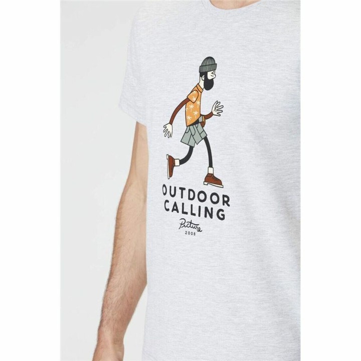T-shirt Picture Murray Grå Mænd
