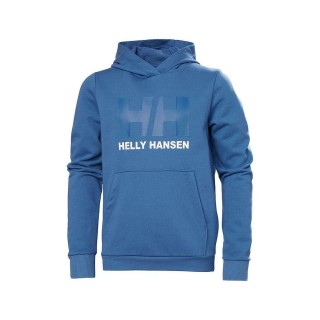 Hættetrøje til Børn HH LOGO HOODIE 2.0 Helly Hansen  41677 636 Blå