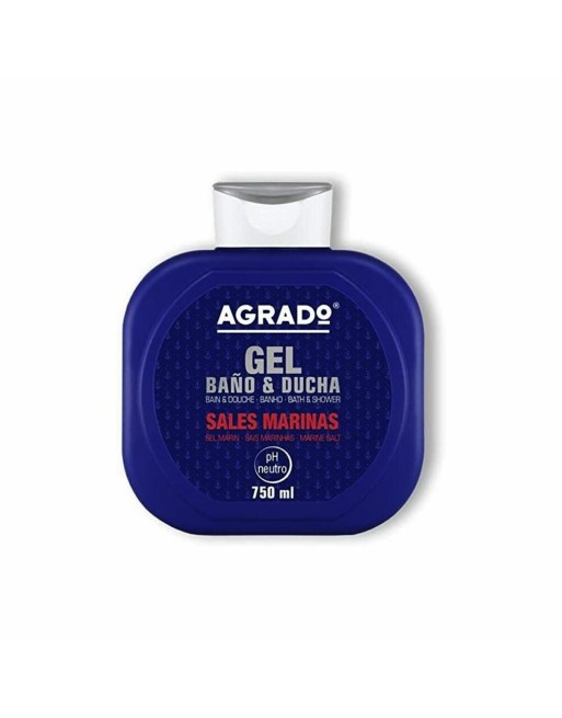 Shower gel Agrado Sales Marinas 750 ml
