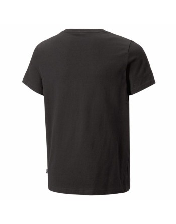 Maglia a Maniche Corte Bambino Puma Essentials+ Street Art Grap Nero
