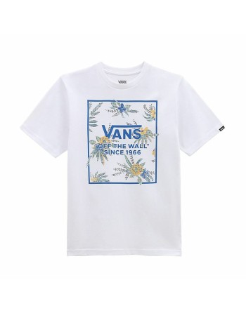 Jungen Kurzarm-T-Shirt Vans Califlower Box-B Weiß