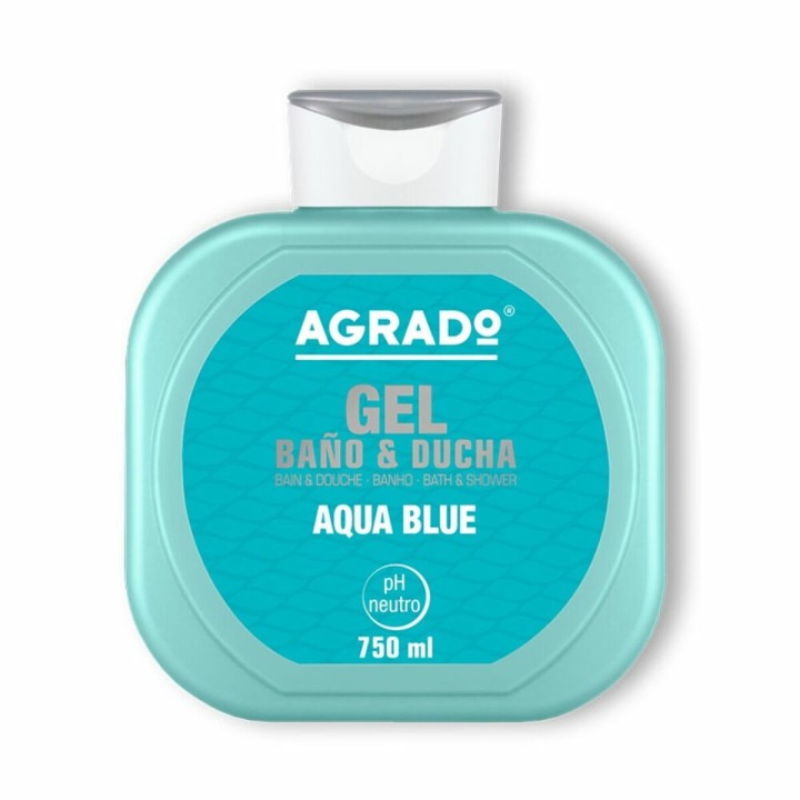 Shower gel Agrado Aqua Blue 750 ml