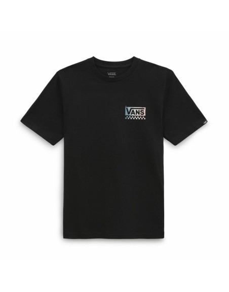 Children’s Short Sleeve T-Shirt Vans Global Stack-B Black