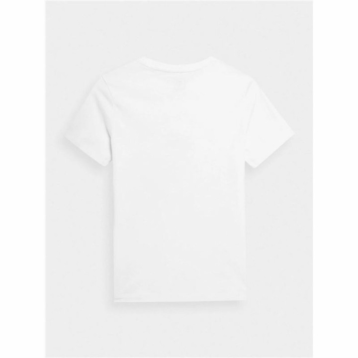 Maglia a Maniche Corte Bambino 4F M294  Bianco