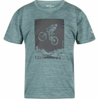 Camiseta de Manga Corta Niño Regatta Alvarado VII Ivymossmarl Azul