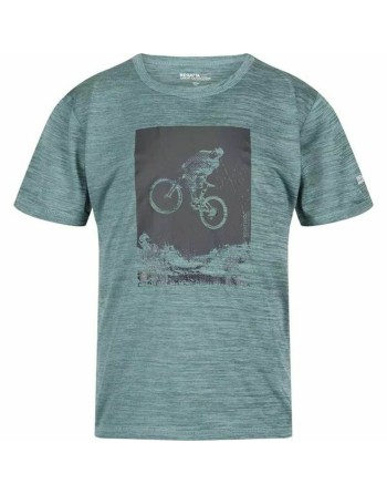 Maglia a Maniche Corte Bambino Regatta Alvarado VII Ivymossmarl Azzurro