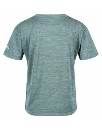 Maglia a Maniche Corte Bambino Regatta Alvarado VII Ivymossmarl Azzurro