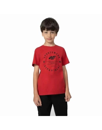 T-shirt à manches courtes enfant 4F M294  Rouge