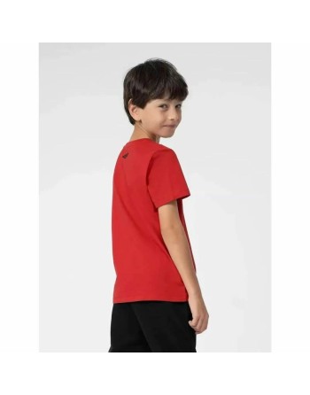 Maglia a Maniche Corte Bambino 4F M294  Rosso