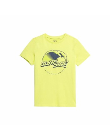 T-shirt à manches courtes enfant 4F JTSM012  Jaune