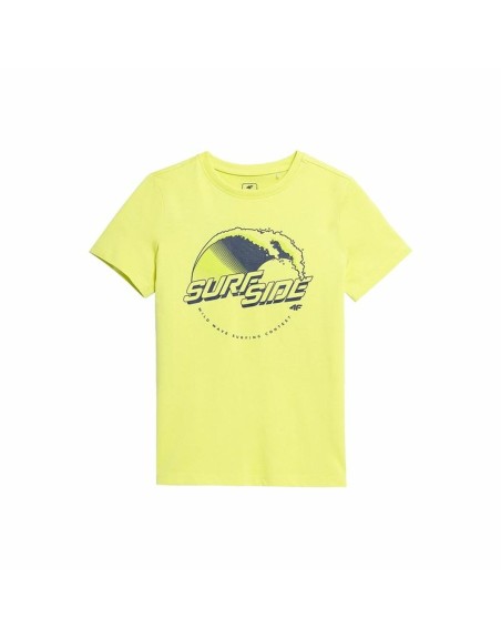 T-shirt à manches courtes enfant 4F JTSM012  Jaune
