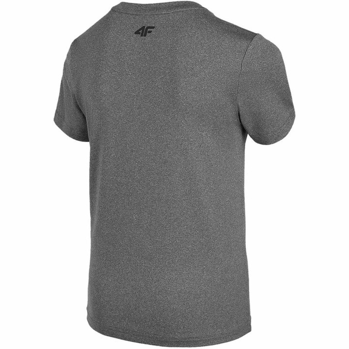 Kortærmet T-shirt til Børn 4F JTSMF001  Grå