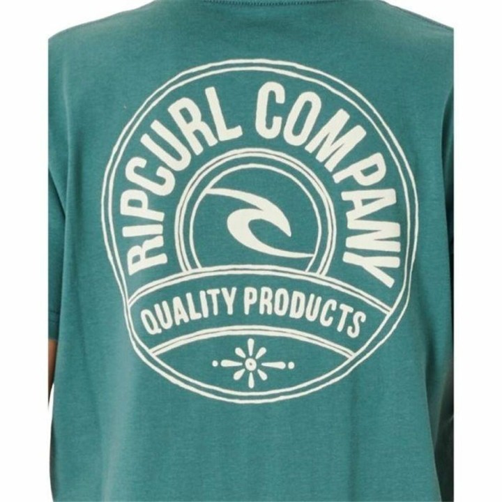 Maglia a Maniche Corte Bambino Rip Curl Stapler  Azzurro
