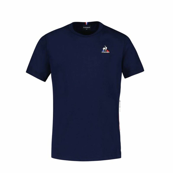 Kortærmet T-shirt til Børn Le coq sportif N°1 Tricolore Blå