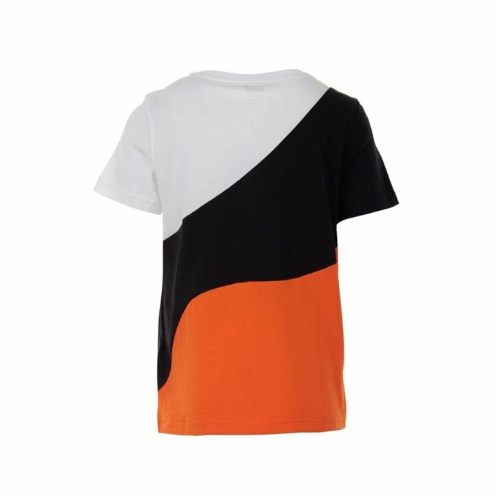 Maglia a Maniche Corte Bambino Puma Power Cat  Nero