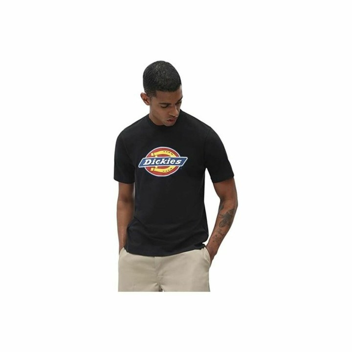 Kortærmet T-shirt Dickies Icon Logo Sort Mænd