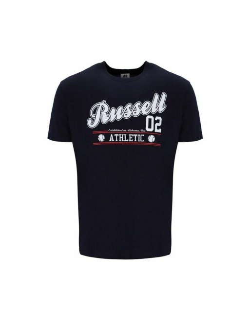 Maglia a Maniche Corte Russell Athletic Amt A30311 Nero Uomo