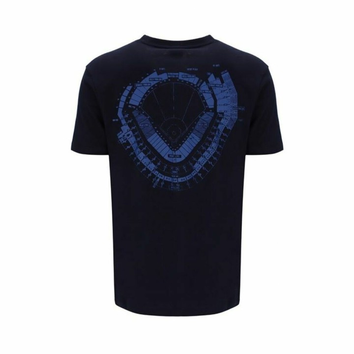 Kortærmet T-shirt Russell Athletic Amt A30311 Sort Mænd