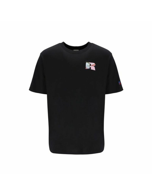 Maglia a Maniche Corte Russell Athletic Emt E36221 Nero Uomo