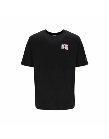 T shirt à manches courtes Russell Athletic Emt E36221 Noir Homme