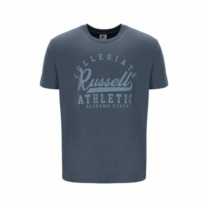 Kortærmet T-shirt Russell Athletic Amt A30211 Mørkeblå Mænd