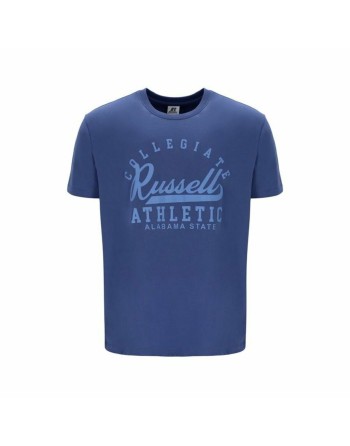 Maglia a Maniche Corte Russell Athletic Amt A30211 Azzurro Uomo
