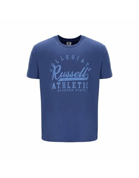 Short Sleeve T-Shirt Russell Athletic Amt A30211 Blue Men