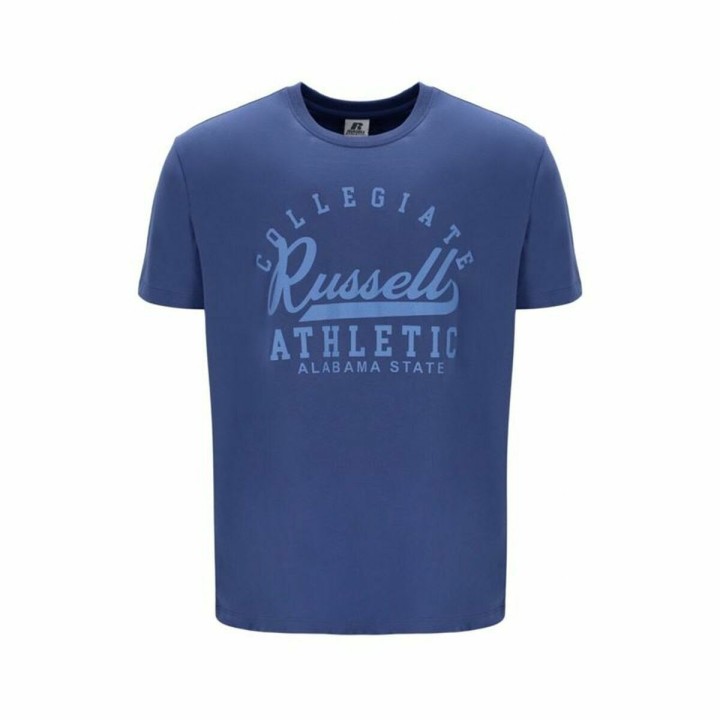 Kortærmet T-shirt Russell Athletic Amt A30211 Blå Mænd