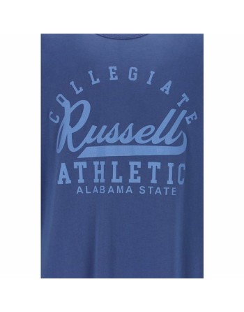 Kortærmet T-shirt Russell Athletic Amt A30211 Blå Mænd