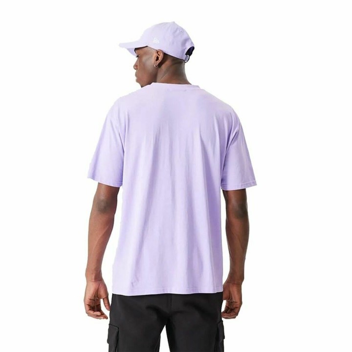 Maglia a Maniche Corte New Era MLB League Essentials New York Yankees Violetta Unisex