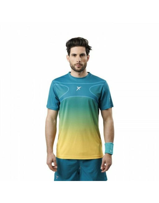 Men’s Short Sleeve T-Shirt Drop Shot Alsai Campa Aquamarine