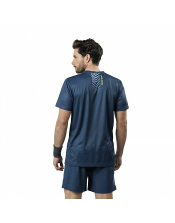 Maglia a Maniche Corte Uomo Drop Shot Bentor Lima Azzurro