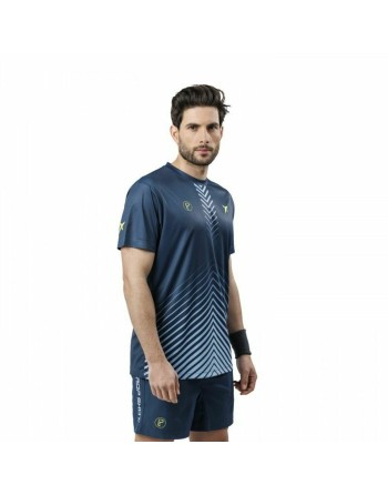 Men’s Short Sleeve T-Shirt Drop Shot Bentor Lima Blue