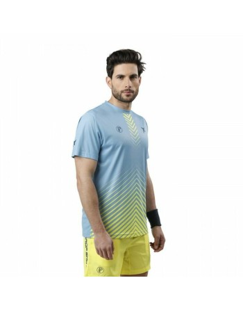 Men’s Short Sleeve T-Shirt Drop Shot Bentor Lima Aquamarine