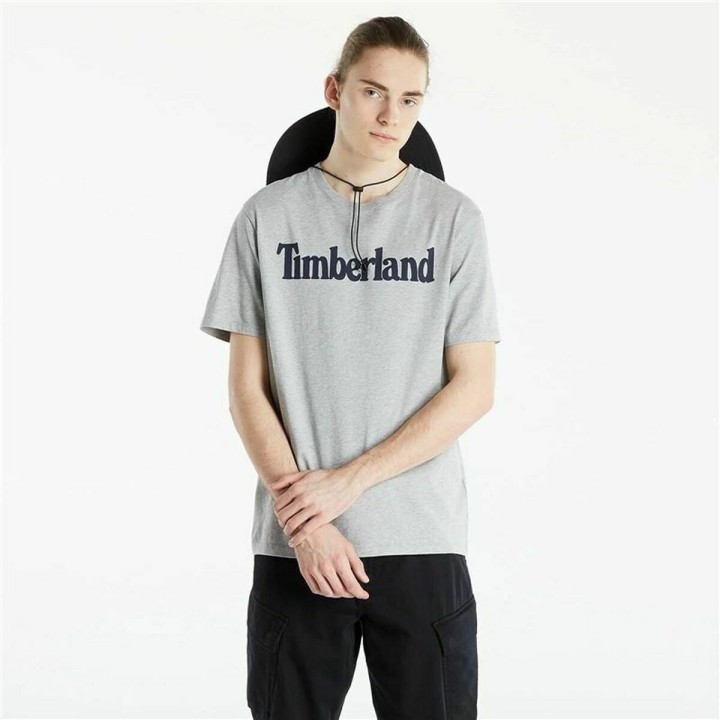 Camiseta Timberland Kennebec Linear Gris Hombre