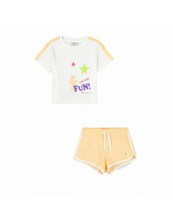 Sportstøj til Børn Champion Hvid 2 Dele