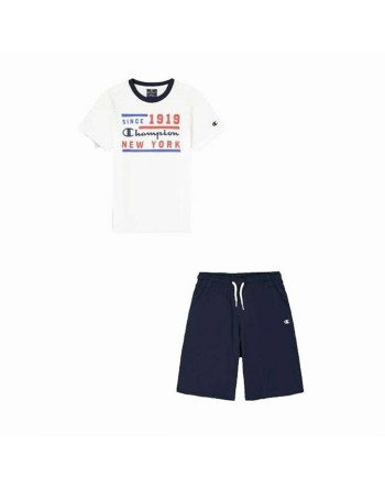 Conjunto Deportivo para Niños Champion Blanco 2 Piezas