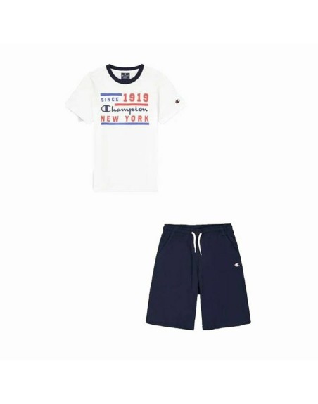 Sportstøj til Børn Champion Hvid 2 Dele