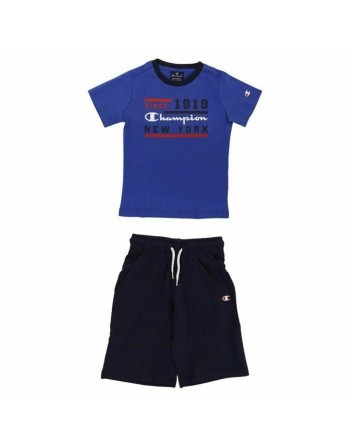 Children's Sports Outfit Champion Blue 2 Pieces