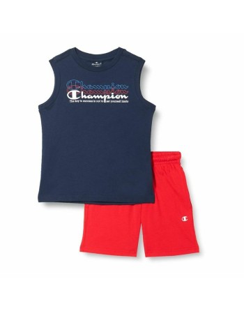 Ensemble de Sport pour Enfants Champion Bleu 2 Pièces