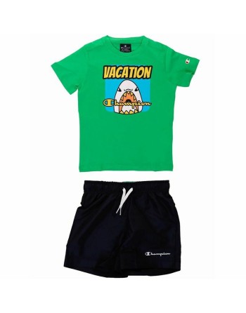 Conjunto Deportivo para Niños Champion Verde 2 Piezas