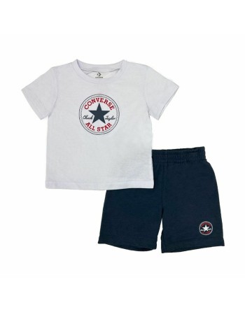 Completo Sportivo per Bambini Converse Core Tee Azzurro