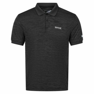 Herren Kurzarm-Poloshirt Regatta Remex II Ash Dunkelgrau