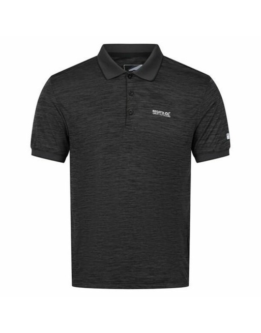Polo a Maniche Corte Uomo Regatta Remex II Ash Grigio scuro