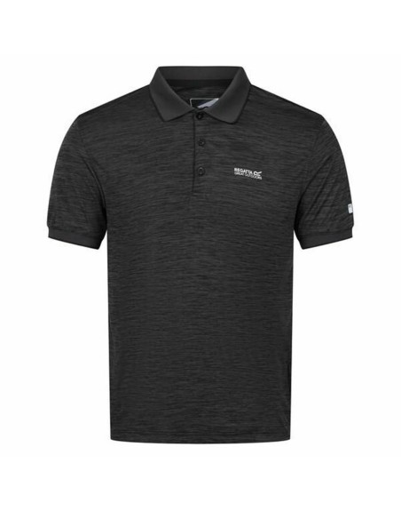 Herren Kurzarm-Poloshirt Regatta Remex II Ash Dunkelgrau