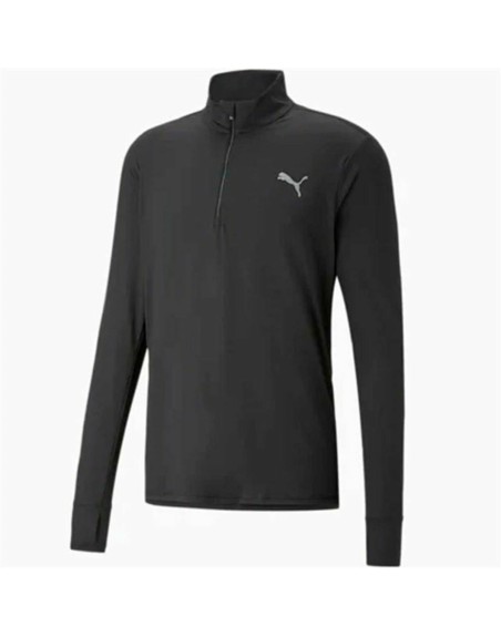 T-shirt à manches courtes femme Puma Run Favorite Noir Unisexe