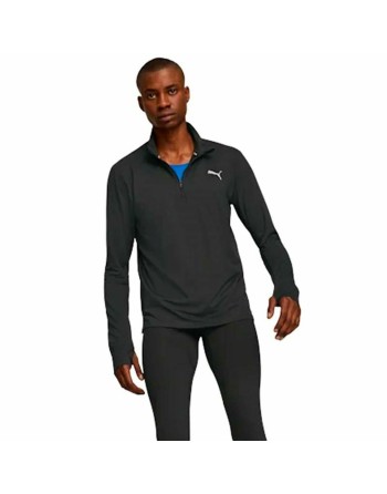 Kortærmet T-shirt til Kvinder Puma Run Favorite Sort Unisex