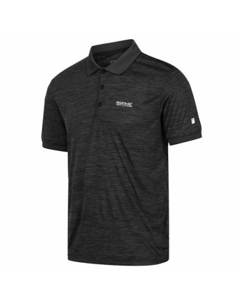 Herren Kurzarm-Poloshirt Regatta Remex II Ash Dunkelgrau